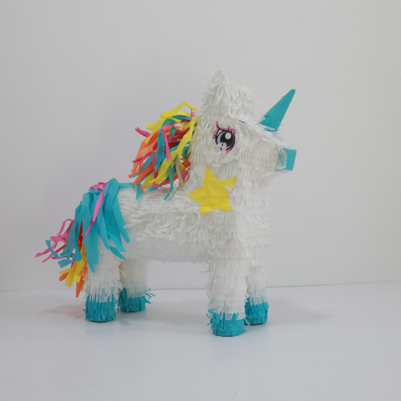 Фестивално събитие Парти доставки на едро Производител на пината Еднорог Pinata Mini Unicorn Pinata